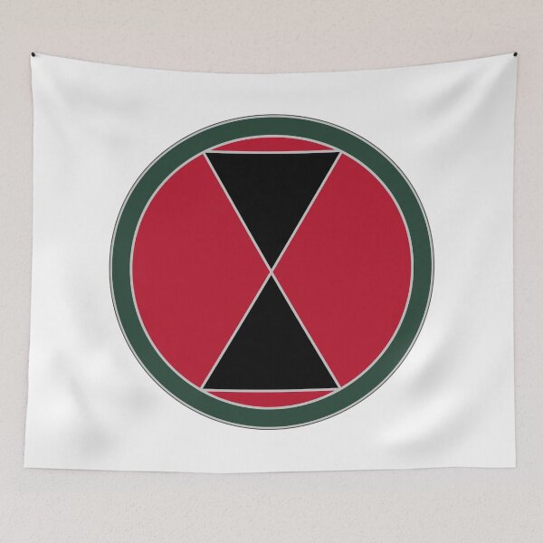 Item preview, 7th Infantry Division designed and sold by Buckwhite.