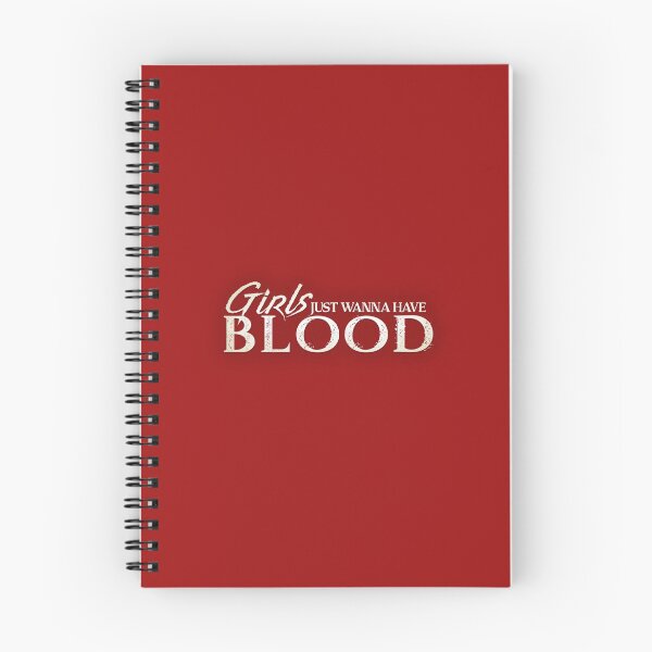 Item preview, Girls Just Wanna Have Blood logo designed and sold by wildeyemovies.