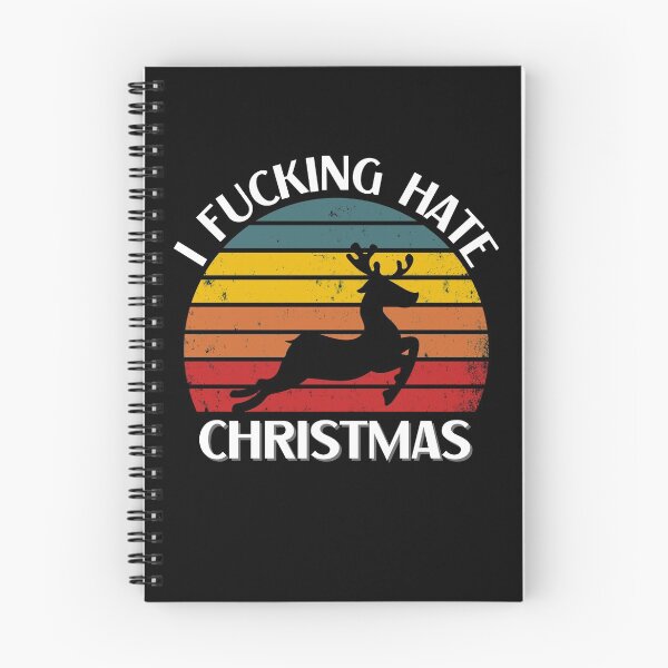 Item preview, I fucking hate Christmas-retro sunset designed and sold by MargheritaLidia.