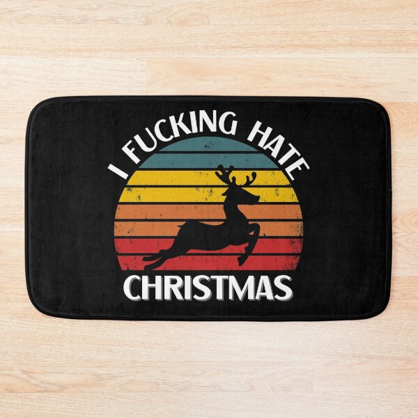Item preview, I fucking hate Christmas-retro sunset designed and sold by MargheritaLidia.