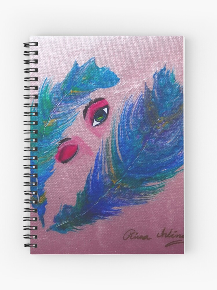 Thumbnail 1 of 3, Journal, Feathers designed and sold by RinaArling.