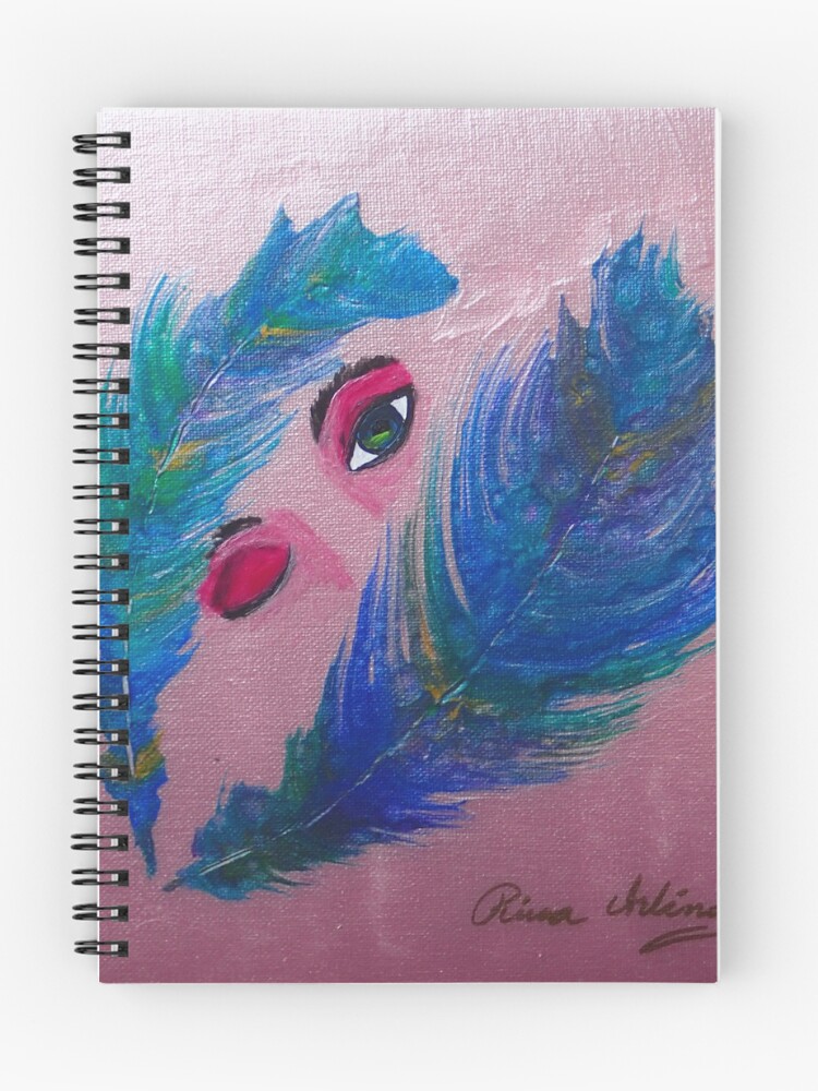 Thumbnail 1 of 3, Journal, Feathers designed and sold by RinaArling.