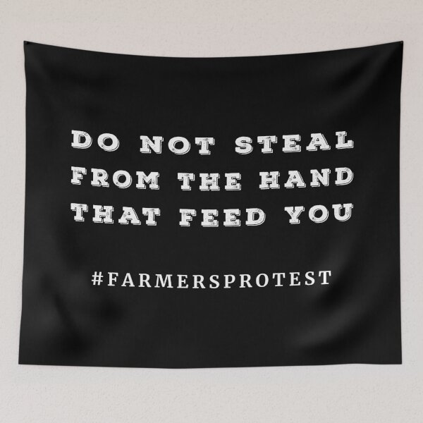 Item preview, I stand with farmers | support Punjab farmers India protest designed and sold by clewzo.