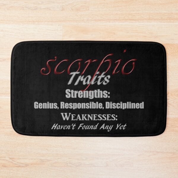 Item preview, Funny Scorpio Zodiac Traits designed and sold by AFordhamDesigns.