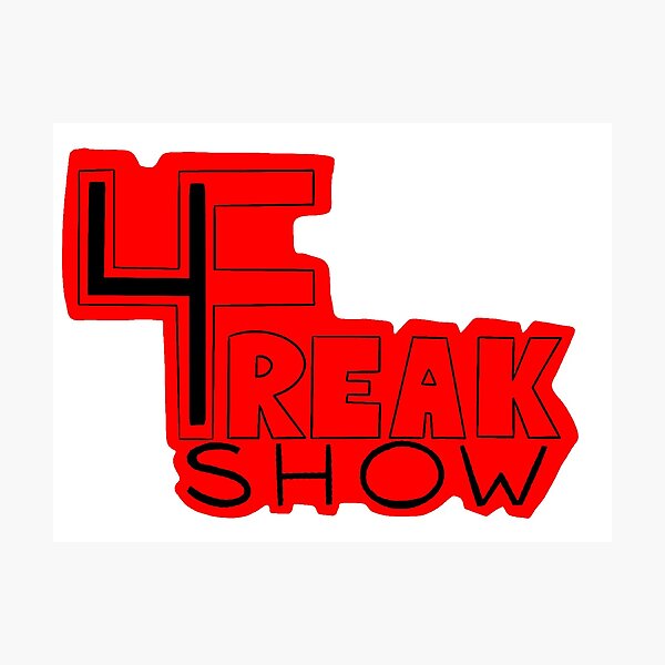 Item preview, 4 freak show designed and sold by stickersbynic.
