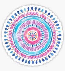 Watercolor Mandala Sticker