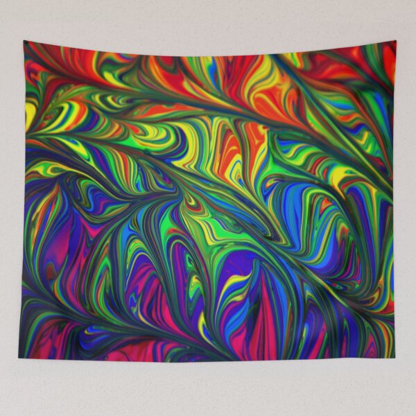 Item preview, One Seriously Pretty Trippy Print designed and sold by RocketshSD.