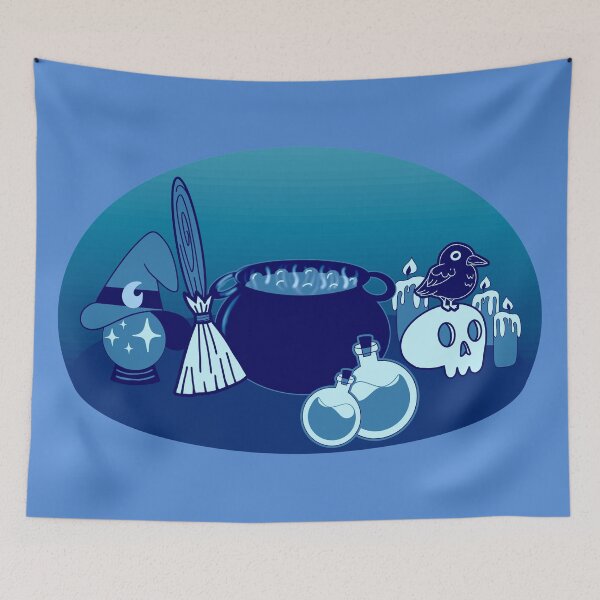 Item preview, Blue Witch Starter Pack designed and sold by Facebook.com/ ArtByAmyMinori.