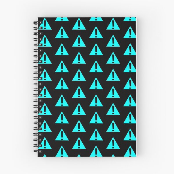 Item preview, Danger, Warning Sign, Black and Aqua designed and sold by Greenwood2112.