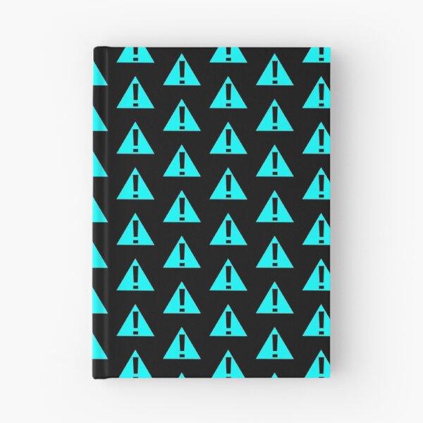 Item preview, Danger, Warning Sign, Black and Aqua designed and sold by Greenwood2112.