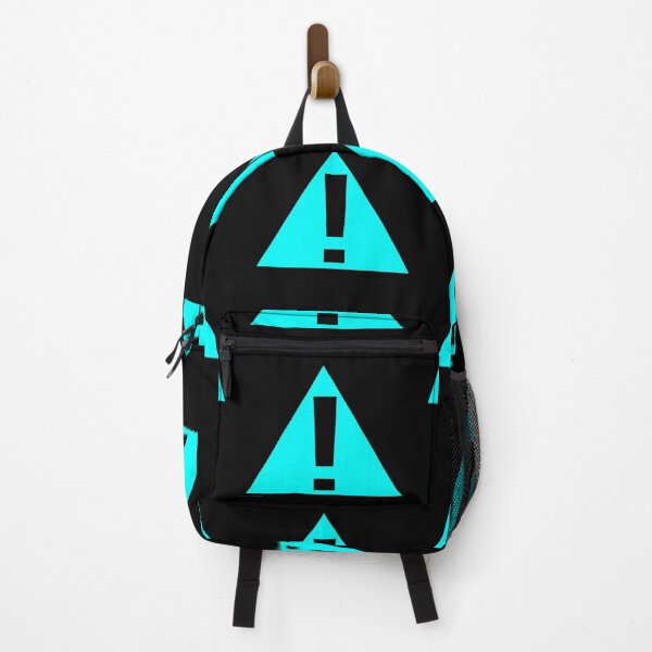 Item preview, Danger, Warning Sign, Black and Aqua designed and sold by Greenwood2112.