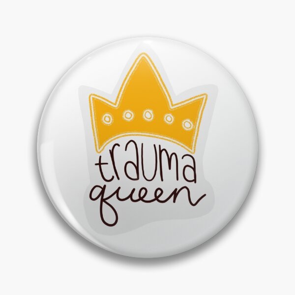 Item preview, Trauma Queen sticker designed and sold by mrd1995.