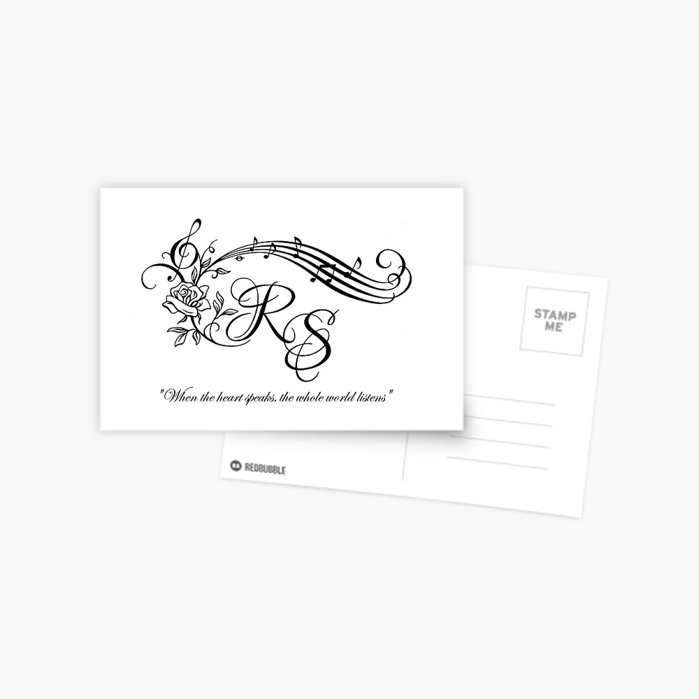 Roseann Sureda: When The Heart Speaks, The Whole World Listens Postcard