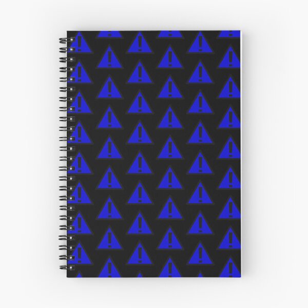 Item preview, Danger, Warning Sign, Black and Blue designed and sold by Greenwood2112.
