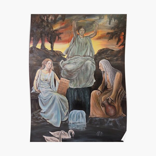 The Norns - Norse Mythology Poster