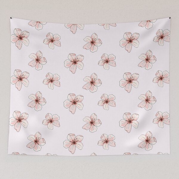 Item preview, Falling Cherry Blossoms designed and sold by CatharticTick.