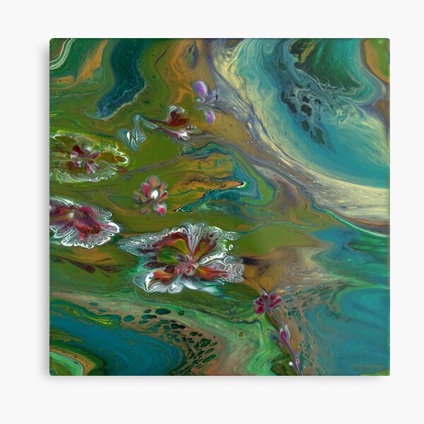 Late Summer Flowers Metal Print