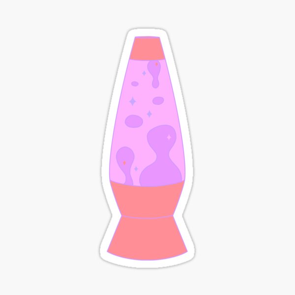 pastel pink lava lamp