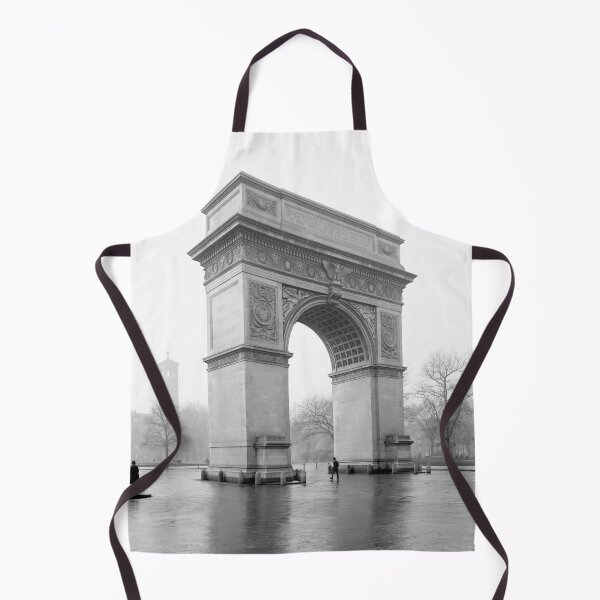 Item preview, Washington Square Arch On A Rainy Day - New York Circa 1900 designed and sold by warishellstore.