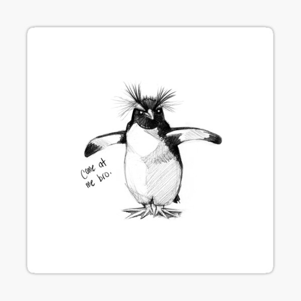 Come at Me, Bro Sticker