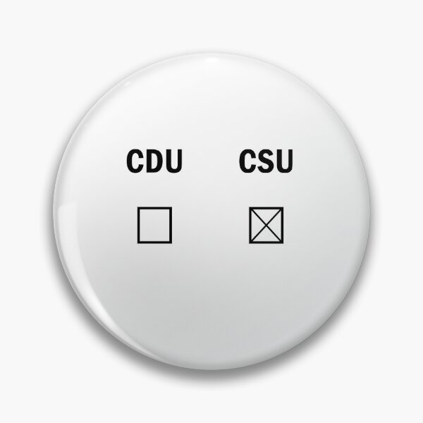 Item preview, CDU vs CSU Vote designed and sold by crecks.