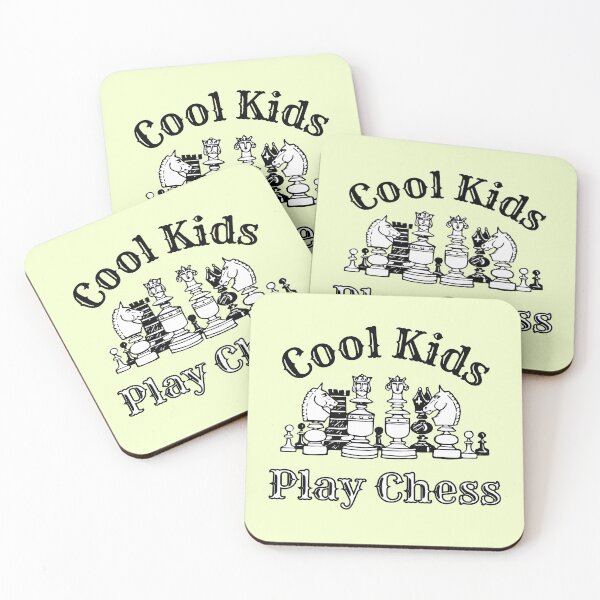 Item preview, Cool kids play chess designed and sold by 1M4NE.