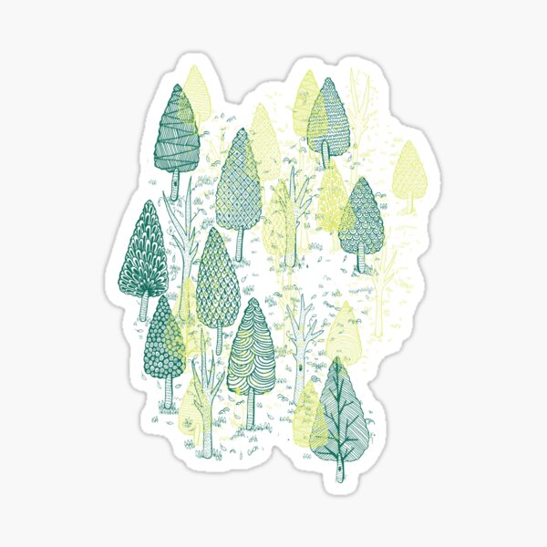 I LIKE TREES Sticker