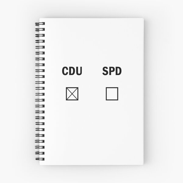 Item preview, CDU vs SPD Vote designed and sold by crecks.