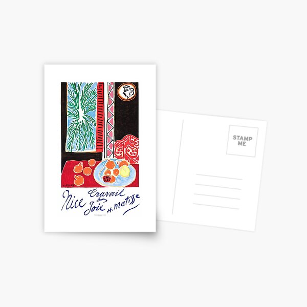 Item preview, 1947 Matisse Nice France Travel Poster designed and sold by retrographics.