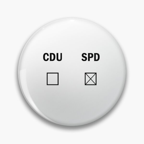 Artikelvorschau, CDU vs SPD Vote entworfen und verkauft von crecks.