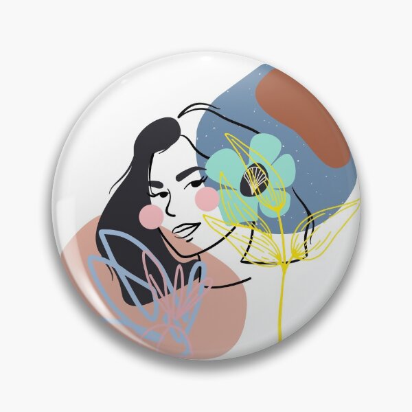 Item preview, abstract Asian girl designed and sold by FourNuns.