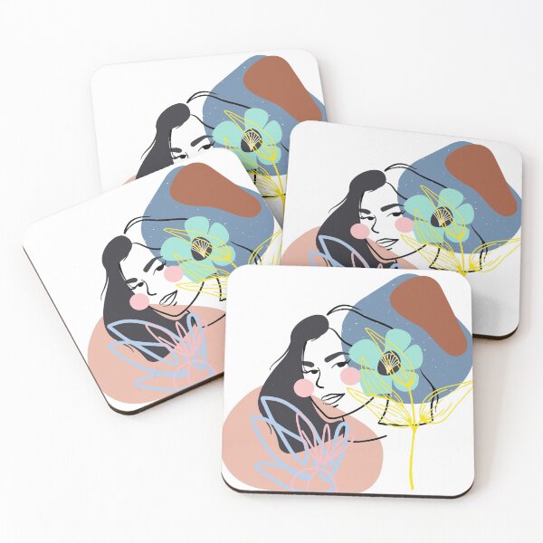 Item preview, abstract Asian girl designed and sold by FourNuns.