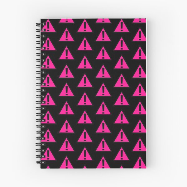 Item preview, Danger, Warning Sign, Black and Pink designed and sold by Greenwood2112.