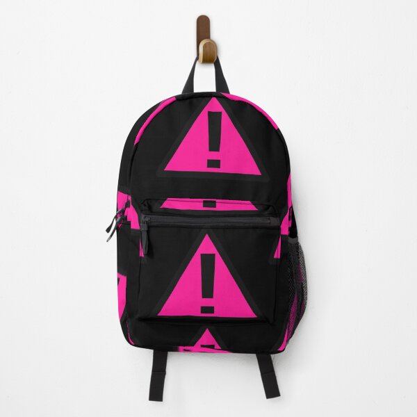 Item preview, Danger, Warning Sign, Black and Pink designed and sold by Greenwood2112.
