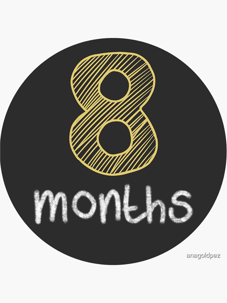 8 months baby milestones caption