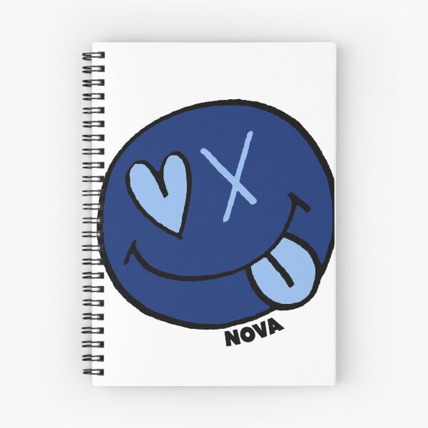 Item preview, Villanova Smiley Face Navy designed and sold by julesanderson.