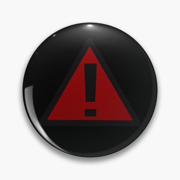 Item preview, Danger, Warning Sign, Black and Red designed and sold by Greenwood2112.