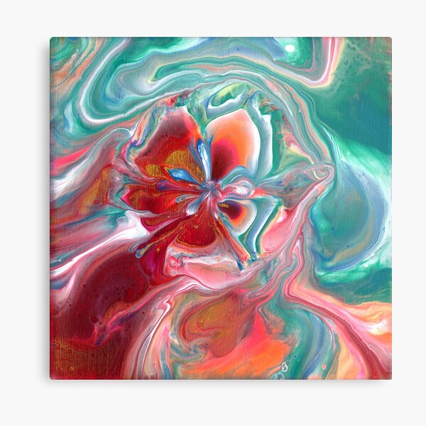Dancing Flower Metal Print