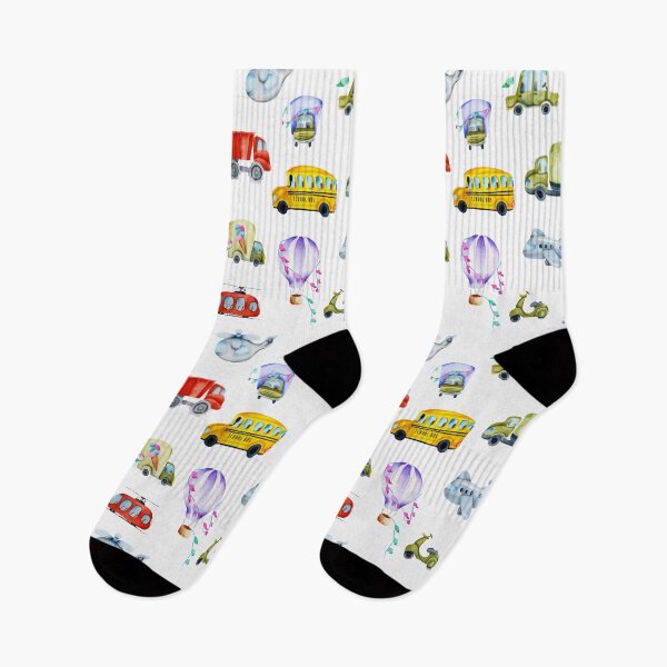 Item preview, Watercolor Kids toy car, airplane, truck designed and sold by della95.