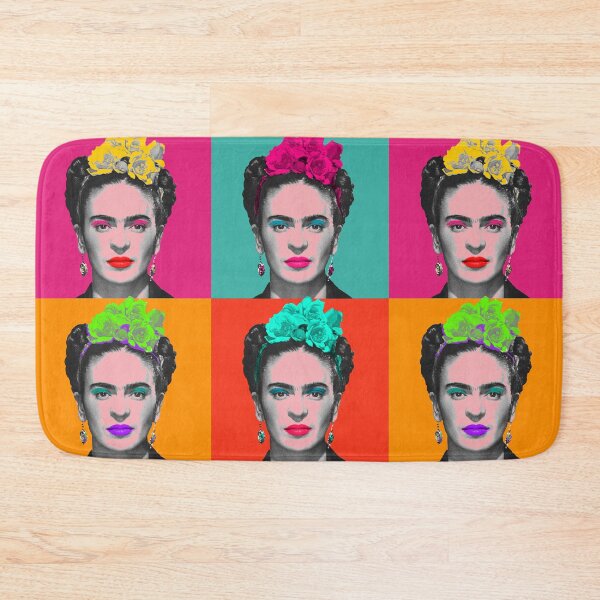 Artikelvorschau, Frida Khalo "Pop" -Porträt wie in Andy Warhol Farbe! - bunt - digitale Farbe von Iona Art Digital entworfen und verkauft von IonaArtDigital.