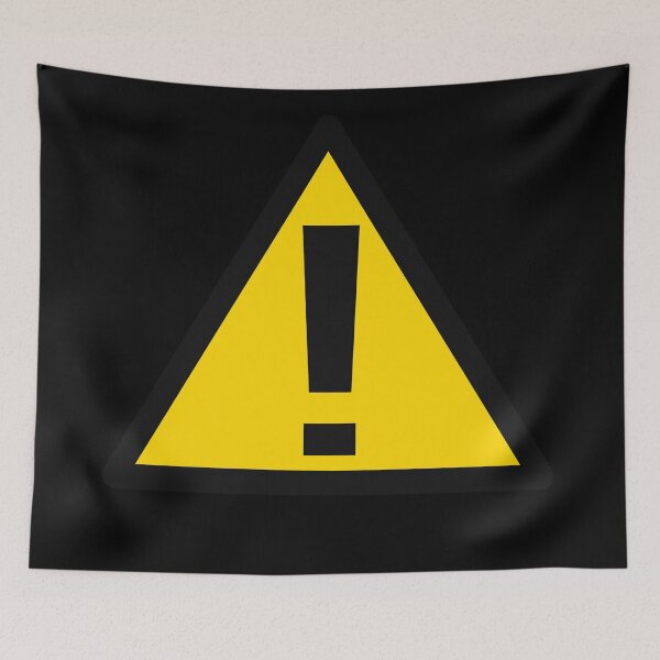 Item preview, Danger, Warning Sign, Black and Yellow designed and sold by Greenwood2112.