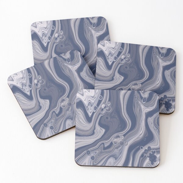 Item preview, Ataractic, digital fluid pour with cells designed and sold by MayGreenAbgrall.