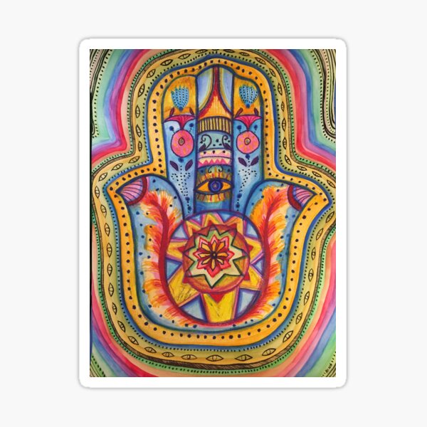 Hamsa Sticker