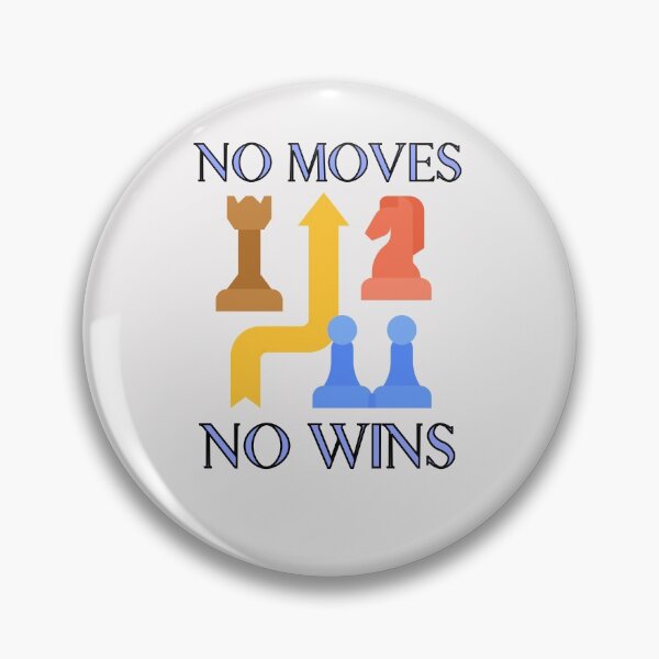 Item preview, No moves No wins - chess rules designed and sold by 1M4NE.