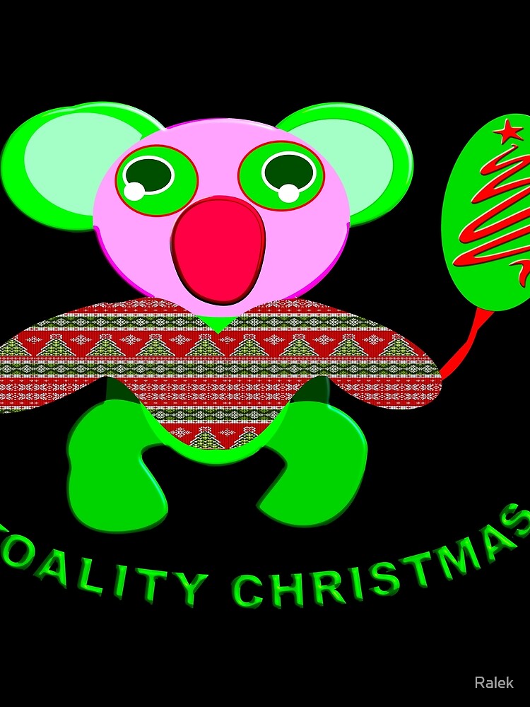 Thumbnail 3 of 3, Scarf, KOALITY CHRISTMAS designed and sold by Ralek.