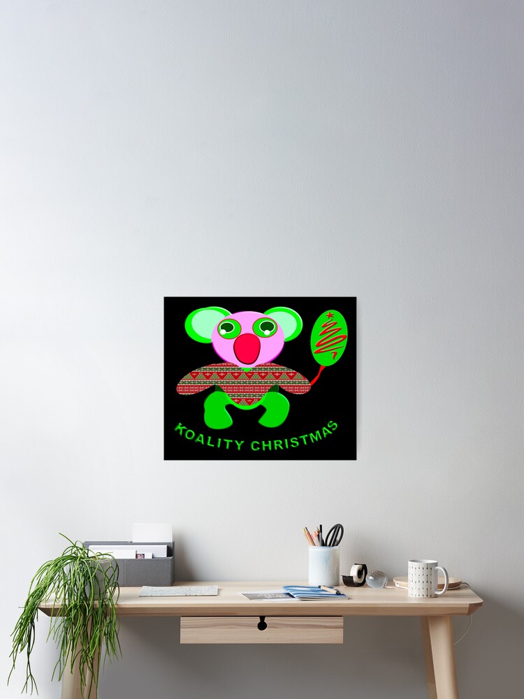Thumbnail 2 of 3, Poster, KOALITY CHRISTMAS designed and sold by Ralek.