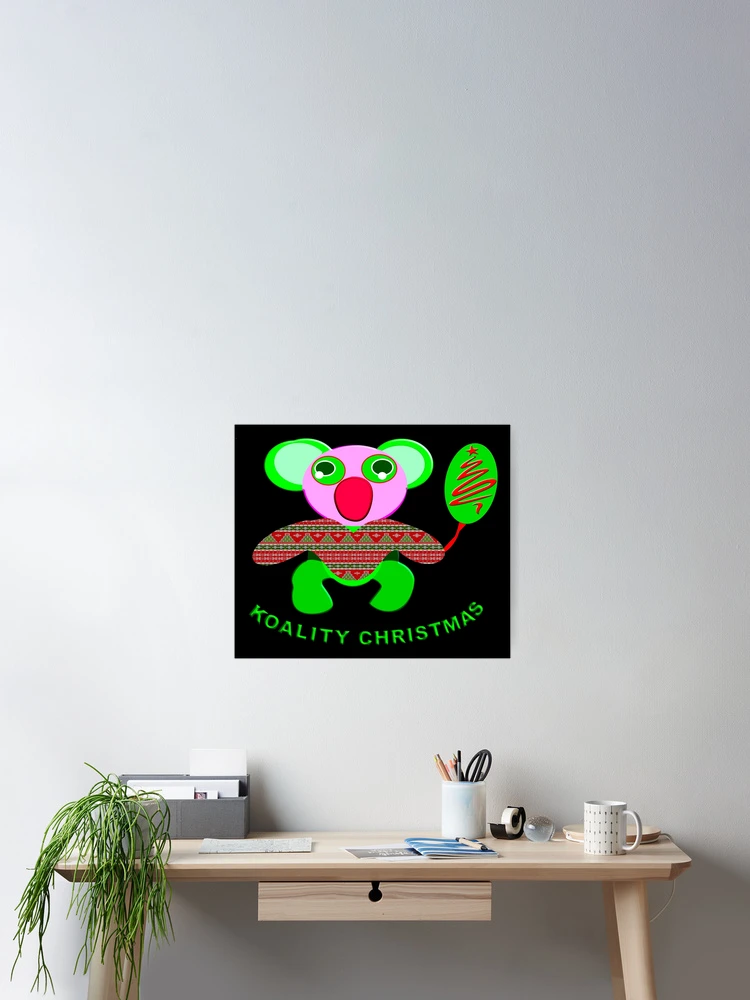 Thumbnail 2 of 3, Poster, KOALITY CHRISTMAS designed and sold by Ralek.