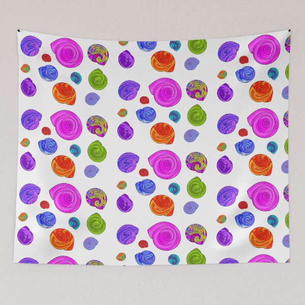 Item preview, Groovy snails designed and sold by DeliriumDoodles.