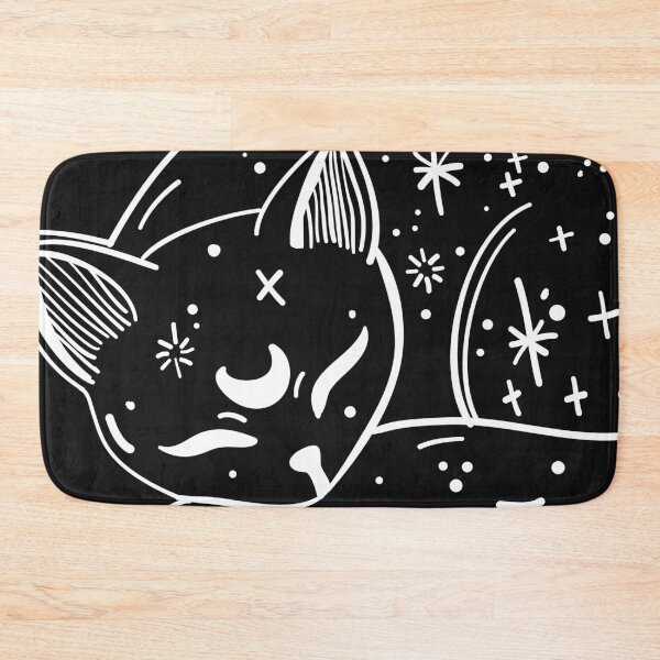 Item preview, White Cosmic cat designed and sold by Arinom.