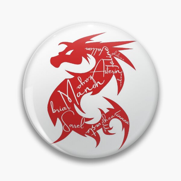 Item preview, The Thirteen Signed Wyvern in Crochan Red designed and sold by Mavy-liz.